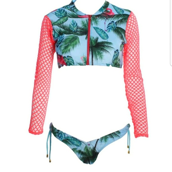 Long Sleeve swimsuit - Picture 4 of 7